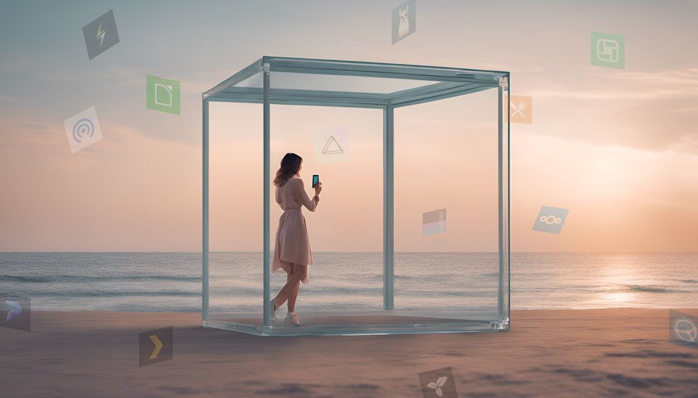 Access from everywhere illustration